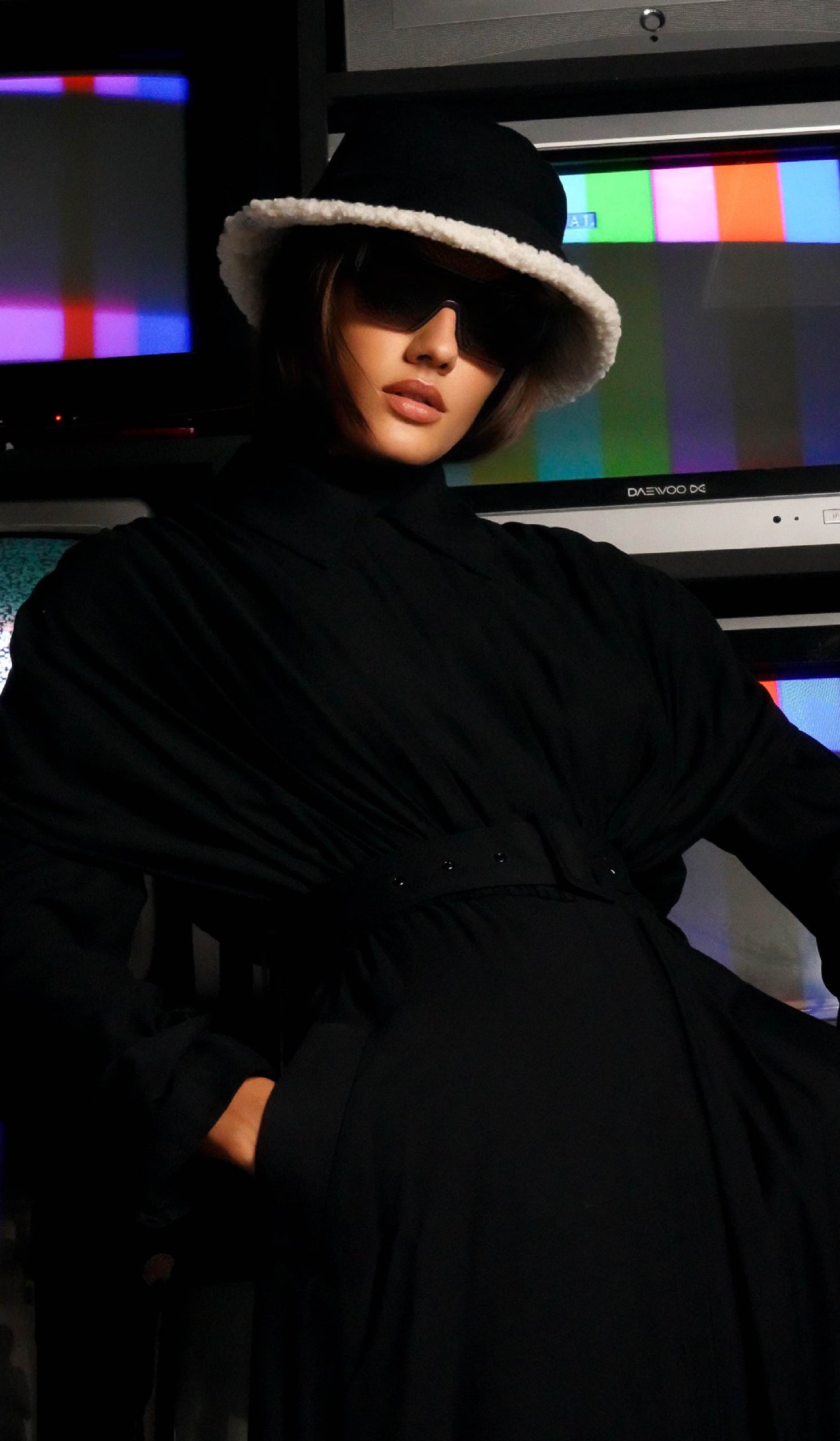 Reversible Bucket Hat - Fur Side