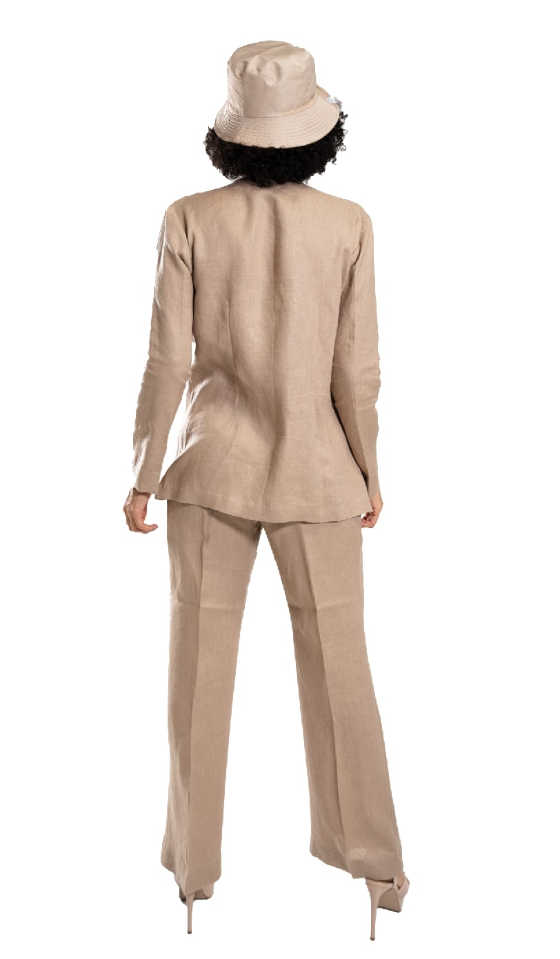 Linen Fabric Detail
