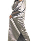 Sustainable Silk Upcycled Abaya - Front View