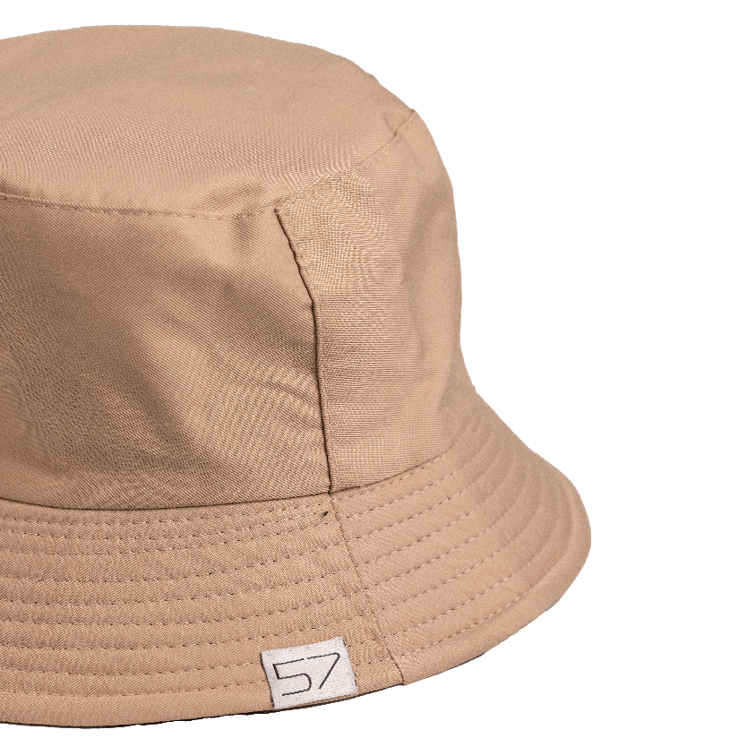 Stylish Reversible Bucket Hat - 100% Linen